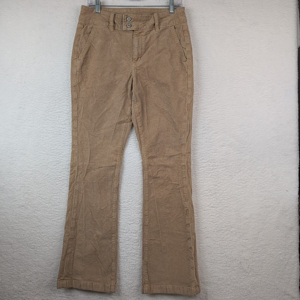 American Eagle High Rise Kick Boot Pants Women's‎ 8 Stretch Tan